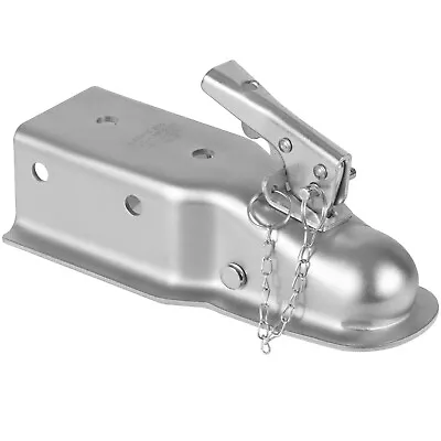 VEVOR Straight Tongue Trailer Coupler For 2  Hitch Ball With 3  Channel 5000 Lbs • $27.99