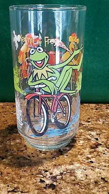 Vintage The Great Muppet Caper Muppets McDonalds Glass 1981 Henson Kermit Frog • $4