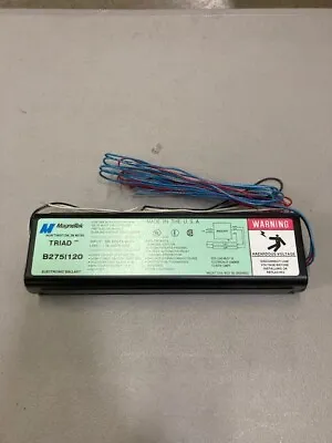 NEW TRIAD B2751120 (2) LAMP 8ft ELECTRONIC BALLAST F96T12 F72T12  U.S.A. MADE !! • $29