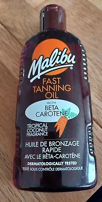 Malibu Fast Tanning Oil With Beta Carotene 200ml • £4.50