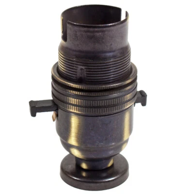 £9.99 • Buy BC | B22 | Bayonet Cap Switched Lampholder With Backplate Quick Fix Kit