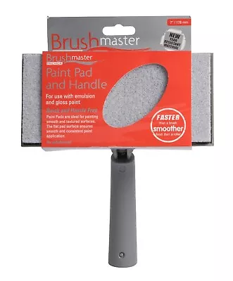 Brushmaster Premier Decorating Paint Pads And Multi-Position Handles (7  Or 9 ) • £9.99