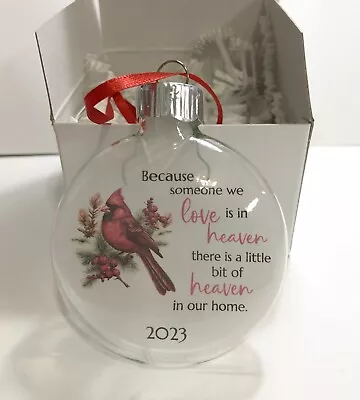 Christmas 2023 Holiday Cardinal Keepsake Ornament Someone In Heaven • $10