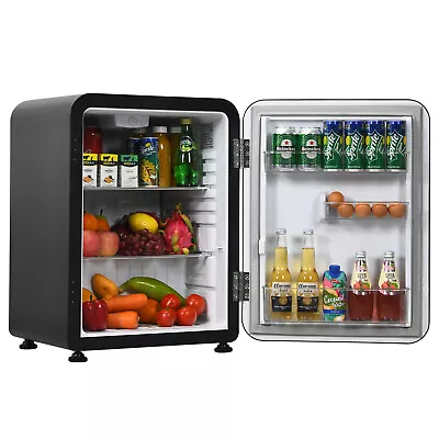 68L Portable Fridge Mini Refrigerator W/ Reversible Door Adjustable Temperature • £179.95