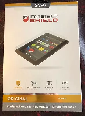 ZAGG Invisible Shield Kindle Fire HD 7” Screen Protector • $11