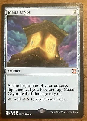 MTG Mana Crypt Eternal Masters 225/249 Regular Mythic NM/MT • $174.95