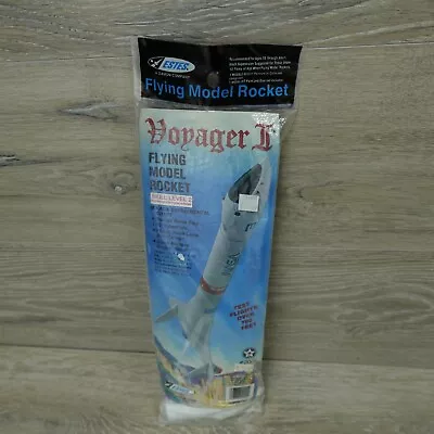 Estes Voyager II Flying Model Rocket Kit #2000 Vintage NOS 1988-1990 Sealed • $69.67