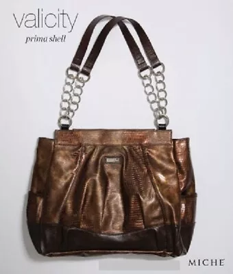 Miche VALICITY Prima Shell Brown With Dark Brown Trim W/Original Packaging • $28.50