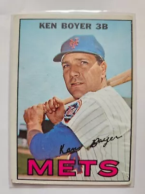 1967 Topps Ken Boyer #105 Vg/ex Combined Shipping • $1.89