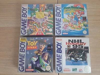 Nintendo Gameboy Games Bundle. Boxed Mario 2  Nhl. Toy Story. Game Watch. Origin • £200