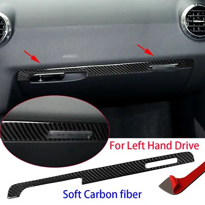 Carbon Fiber Dashboard Co-pilot Trim For Audi TT 8N 8J MK123 TTRS 2008-2014 LHD • $39.99