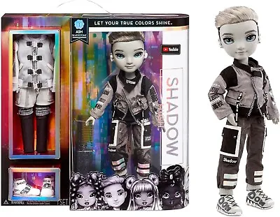 Rainbow High Ash Silverstone Shadow High Fashion Doll - 2 Outfits - New Kids Toy • $57.57