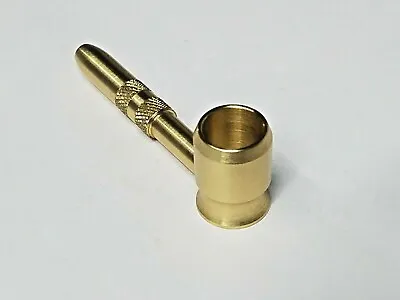 Metal Tobacco Smoking Pipe* Solid Brass * MADE IN USA*  Bowl *HIGH Quality • $17.89