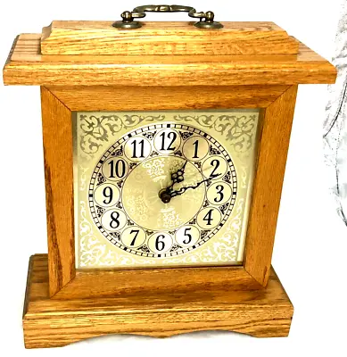 Preowned WOODEN MANTLE CLOCK BATTERY. GOOD • $24.95