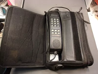 $29.99 • Buy Rare Vtg Cellular One Bag (car) Phone With Black Case, Car Adapter, By Motorola