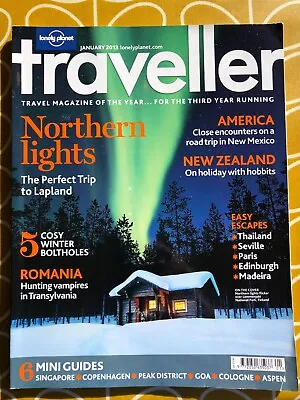 TRAVELLER Magazine - JANUARY 2013 - Passion For Travel By LONELY PLANET • £3.10