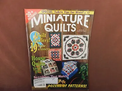 Miniature Quilts Magazine Issue 24 1996 • $3.99