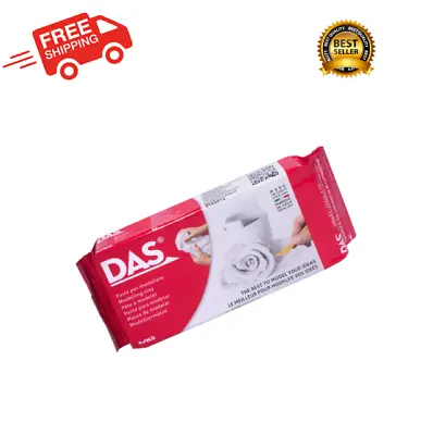 Das Modelling Clay Air-Dry Sculpting No Baking Self Hardening White 500g 1.1 Lb • $10.73
