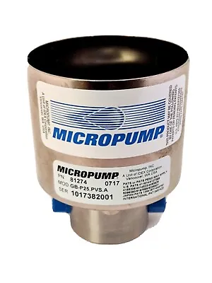 Micropump 81274 GB-P25.PVS.A Gear Pump Pumphead • $474