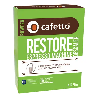 $12.75 • Buy BREVILLE Restore Descaler Espresso Coffee Machine Eco Descaling Sachets Cafetto