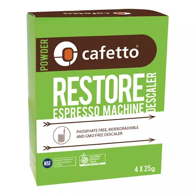 $12.75 • Buy BREVILLE Restore Descaler Espresso Coffee Machine Eco Descaling Sachets Cafetto