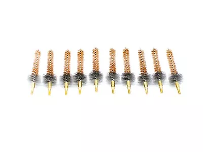 10 Pack High Quality Brass Chamber Brushes For Gun Cleaning  - 5.56MM/.223cal • $15.50