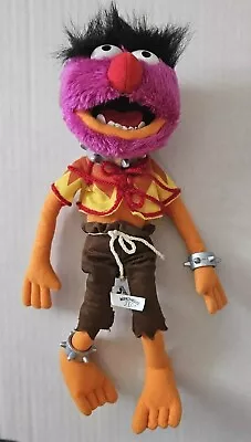 Muppet Vision 3D Cuff ANIMAL Plush Beanie 10” Stuffed Doll Disney World  • $15