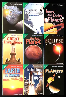 4th - SPACE & TECHNOLOGY Science Curriculum Readers (9 Books) Teacher/Homeschool • $19.99