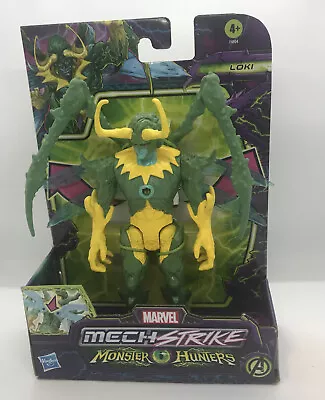 Hasbro Marvel Mech Strike Monster Hunters 6  Unreleased Figure In Hand Loki  • $12