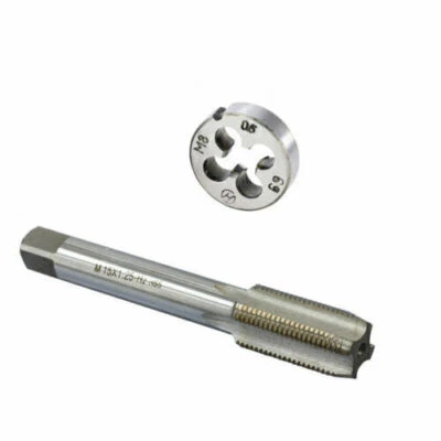£9.89 • Buy Right HSS Machine Tap And Die Set Metric Drill Threading Tool 1 Set M2.5-M6