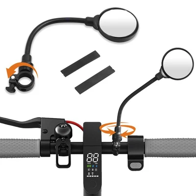 $15.32 • Buy Cycling Rear View Scooter Rearview  Mirrors Handle Rearview Mirror Adjustable