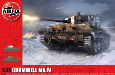 Airfix Products A1373 1:35 A27M Cromwell Mk.IVNew Tool Military Tank Model Kit • $51.09