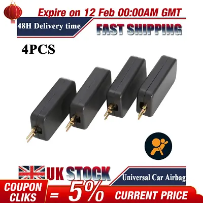 4x Universal Car Airbag Simulator Emulator Resistor Bypass SRS Kit Fault Finding • £4.95