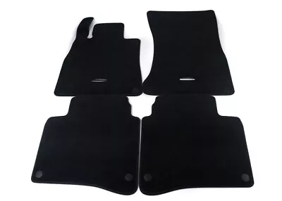 Genuine Black Floor Mats Carpeted For Mercedes-Benz W222 S-Class • $217.93