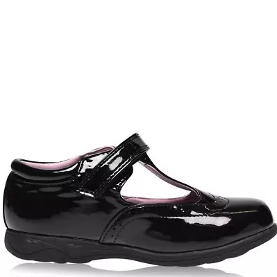 MISS FIORI Tara T Bar Shoes Black Size UK 13 *REFSSS187 • £11.99