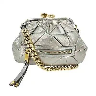 MARC JACOBS Collection Patchwork Metallic Leather Little Stam Bag • $395