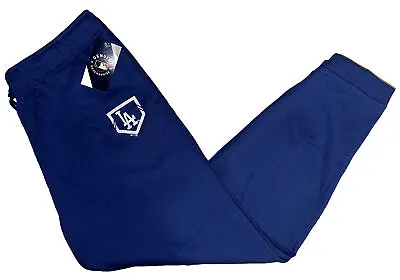 Majestic Los Angeles Dodgers Blue Jogger Pants Mens Medium New • $29.99