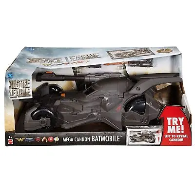 Justice League FGG58 Mega Cannon Batmobile Vehicle Toy • $32.62