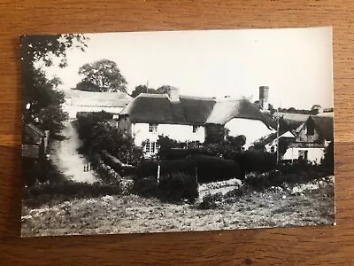 Vintage Postcard UK 🇬🇧 Rural Scene Unknown Location Farmhouse Milk Churns • £1.95