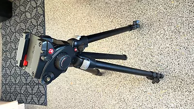 Manfrotto Fluid Head 501HDV With 3011BN Tripod Bogen Made In Italy • $74.95