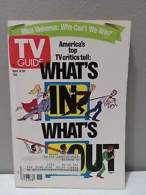 TV Guide Magazine April 14 1990 Miss Universe Lloyd Bridges Christopher Reeve • $5.21