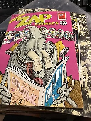 Vintage Apex Novelties Zap Comix Book No 6first Printing • $6.99