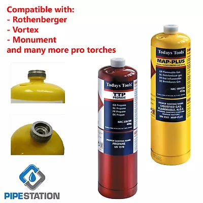 Sale! MAPP/MAP+/Propane Profire Gas Cylinder Bottle Soldering FREE 24hr DELIVERY • £78.49