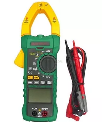 Digital Clamp Meter Mastech MS2015A 1000A A/V True Rms Ac/Dc Res Cap Freq B02 Cv • $54.53