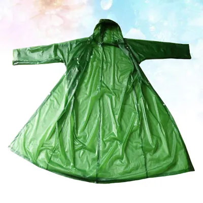 Raincoat Camping Raincoat Gear Waterpoof Coverall Plastic Suit Coat Waterproof • $27.67