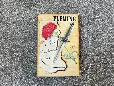 The Spy Who Loved Me Ian Fleming Cape 1st Edition 5th 1963 Original Dust Jacket • £50