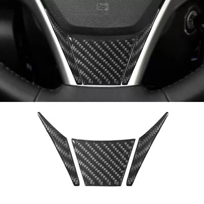 For Toyota Camry 2012-2014 Carbon Fiber Interior Steering Wheel Chin Cover Trim • $9.34