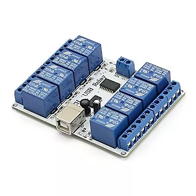 SainSmart USB Eight Channel Relay Board For Automation - 12 V • $52.31