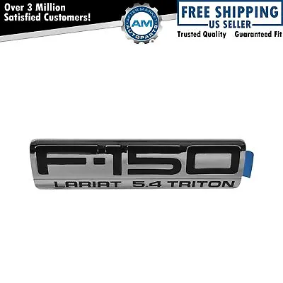 Ford Brand New OEM Chrome Fender Emblem Nameplate For 5.4 Triton F150 Lariat • $22.84