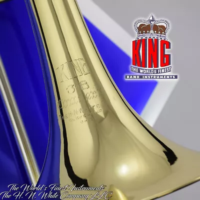 1955 Vintage King H. N. White 3B Concert Trombone MUST HAVE • $2849